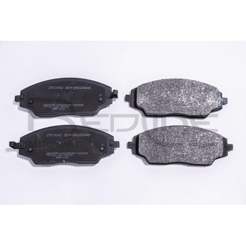 Bremsbelagsatz Scheibenbremse Red-line 27CV042 f&uuml;r Opel Chevrolet Vorderachse