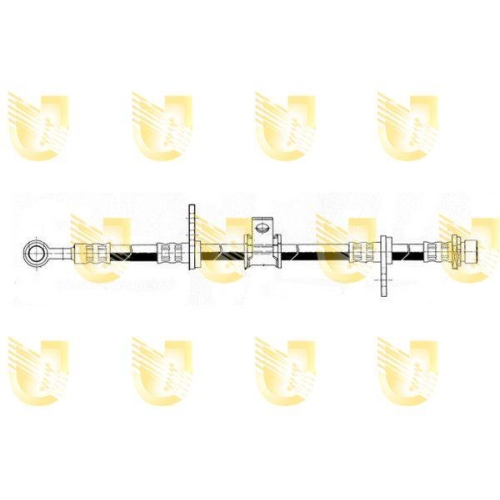 Bremsschlauch Unigom 376995 für Honda Rover Vorderachse Links