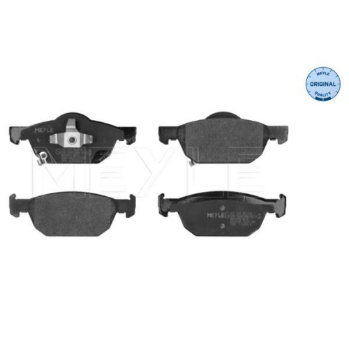 Bremsbelagsatz Scheibenbremse Meyle 0252479617W Meyle-original: True To Oe. f&uuml;r