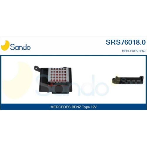 Widerstand Innenraumgebl&auml;se Sando SRS76018.0 f&uuml;r Mercedes Benz Mercedes Benz