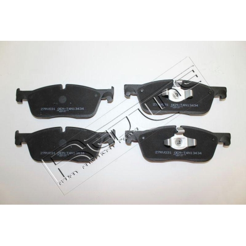 Bremsbelagsatz Scheibenbremse Red-line 27RV031 f&uuml;r Jaguar Land Rover Vorderachse