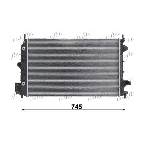 Kühler Motorkühlung Frigair 0107.3111 für Alfarome/fiat/lanci General Motors
