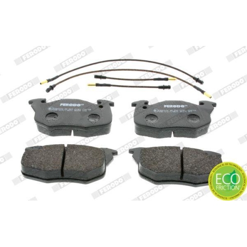 Bremsbelagsatz Scheibenbremse Ferodo FDB729 Premier Eco Friction f&uuml;r Citro&euml;n