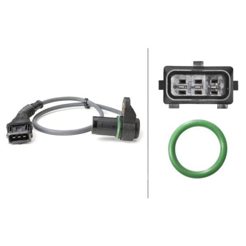 Sensor Nockenwellenposition Hella 6PU 009 121-641 für Bmw Hitachi Einlassseite