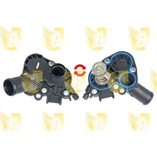K&uuml;hlmittelflansch Unigom 341252 f&uuml;r Citro&euml;n Opel Peugeot