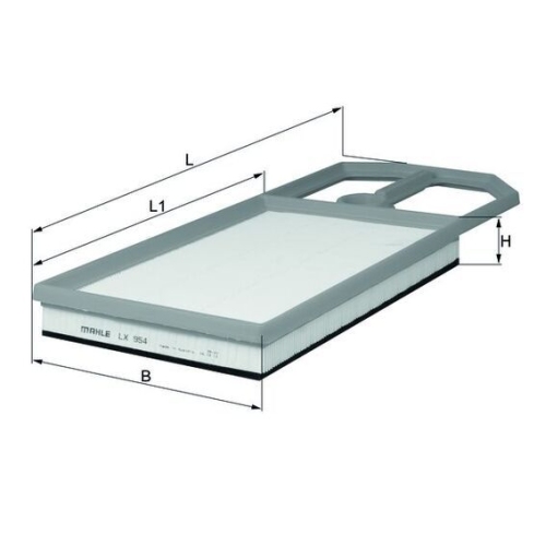 Air Filter Mahle LX 954 for Audi Seat VW Cupra