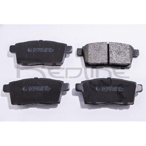 Bremsbelagsatz Scheibenbremse Red-line 27MZ032 f&uuml;r Mazda Hinterachse