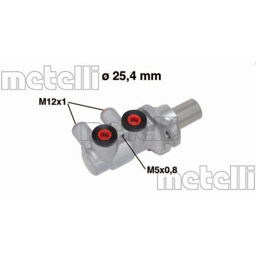 Hauptbremszylinder Metelli 05-0716 f&uuml;r Opel