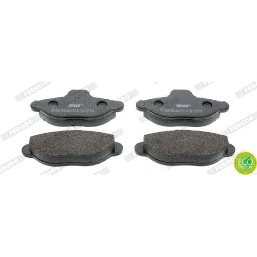 Bremsbelagsatz Scheibenbremse Ferodo FDB749 Premier Eco Friction f&uuml;r Fiat
