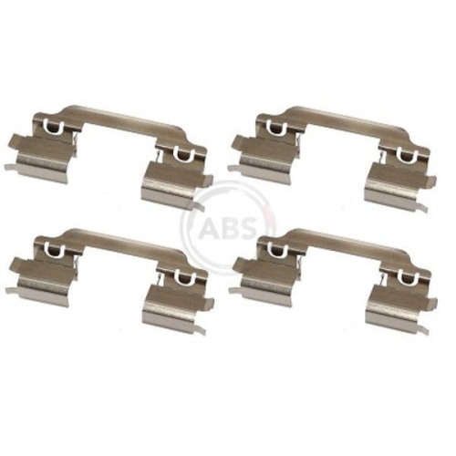 Zubehörsatz Scheibenbremsbelag A.b.s. 1649Q für Mercedes Benz Mercedes Benz Kia