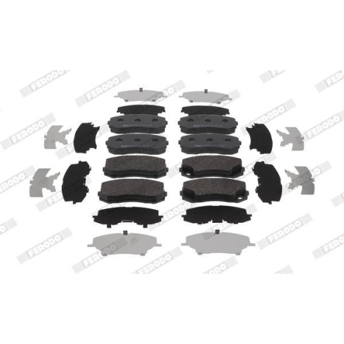 Bremsbelagsatz Scheibenbremse Ferodo FVR4314 Premier Eco Friction f&uuml;r Mitsubishi