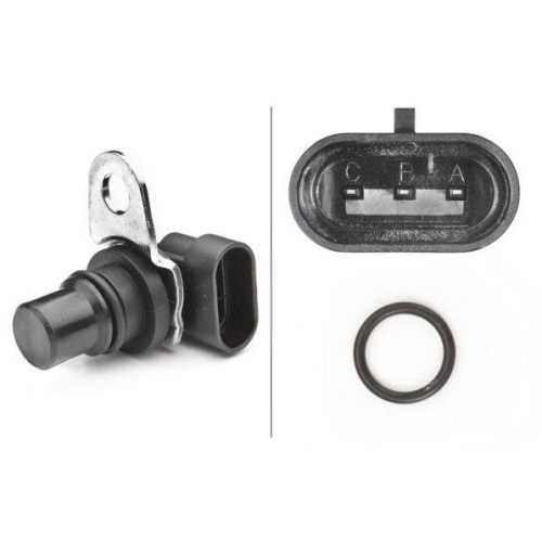 Sensor Nockenwellenposition Hella 6PU 009 121-841 für Opel Vauxhall
