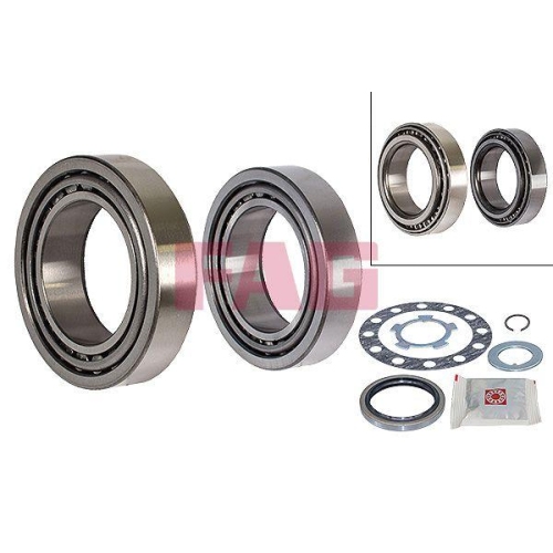 Radlagersatz Schaeffler Fag 713 6180 30 f&uuml;r Mazda Toyota Vorderachse