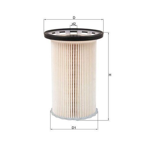 Kraftstofffilter Mahle KX 342 f&uuml;r Audi Seat Skoda VW Cupra