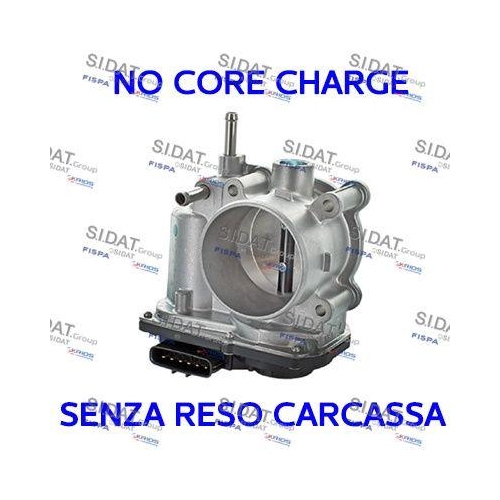 Drosselklappenstutzen Sidat 88.336R f&uuml;r Toyota