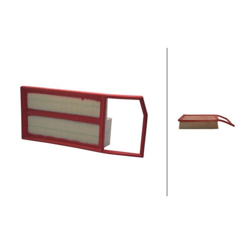 Luftfilter Hella 8ZA 366 131-011 f&uuml;r Chrysler Citro&euml;n Fiat Opel Peugeot
