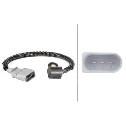 Sensor Nockenwellenposition Hella 6PU 009 121-901 f&uuml;r Audi Mitsubishi Seat Skoda