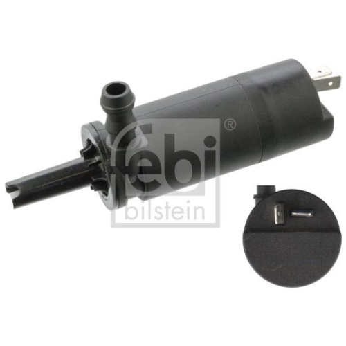 Waschwasserpumpe Scheinwerferreinigung Febi Bilstein 106198 f&uuml;r Alfa Romeo Fiat
