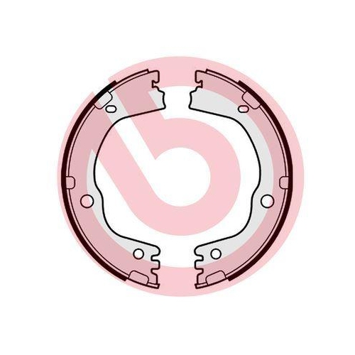 Bremsbackensatz Feststellbremse Brembo S30543 Essential Line für Hyundai