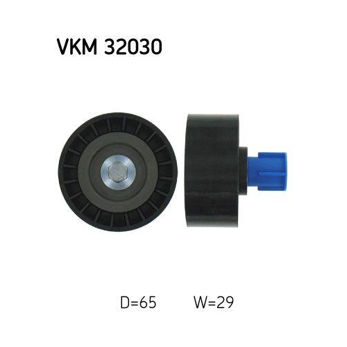 Umlenk /f&uuml;hrungsrolle Keilrippenriemen Skf VKM 32030 f&uuml;r Alfa Romeo Fiat Lancia