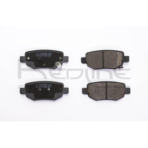 Bremsbelagsatz Scheibenbremse Red-line 27DR002 f&uuml;r Chery Hinterachse