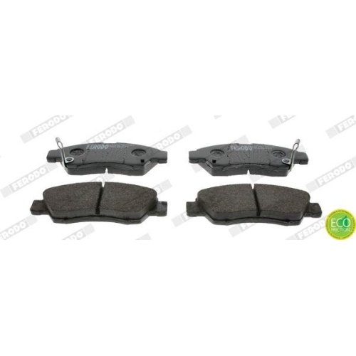 Bremsbelagsatz Scheibenbremse Ferodo FDB777 Premier Eco Friction f&uuml;r Honda
