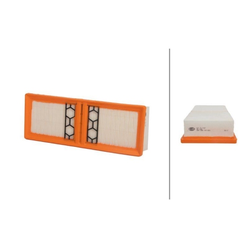 Luftfilter Hella 8ZA 366 131-051 f&uuml;r Fiat