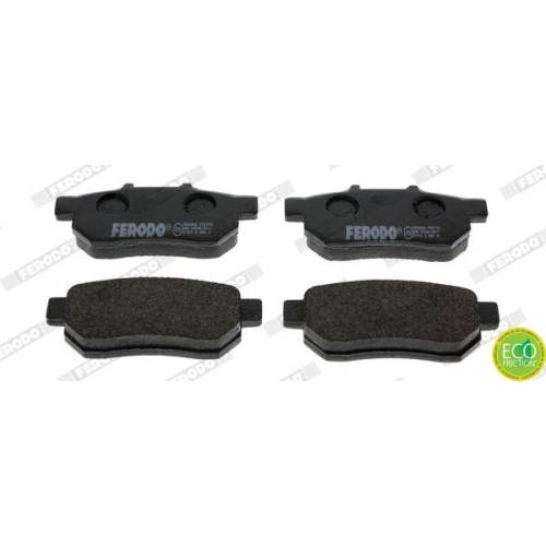 Bremsbelagsatz Scheibenbremse Ferodo FDB778 Premier Eco Friction f&uuml;r Honda