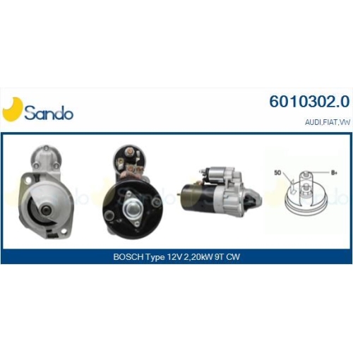 Starter Sando 6010302.0 f&uuml;r Vag