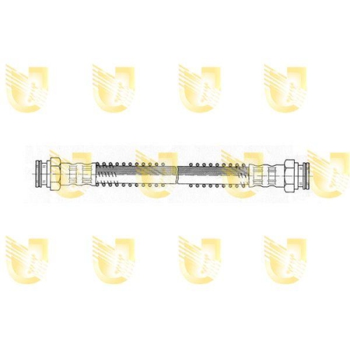 Bremsschlauch Unigom 377097 f&uuml;r Citro&euml;n Peugeot Hinten