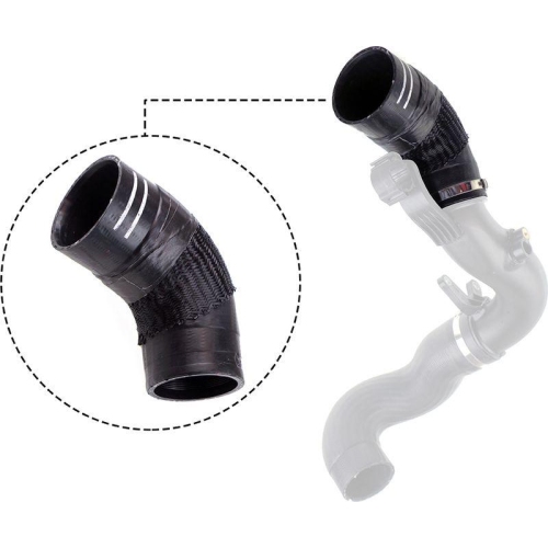 Ladeluftschlauch Gates 09-0504 für Fiat Peugeot