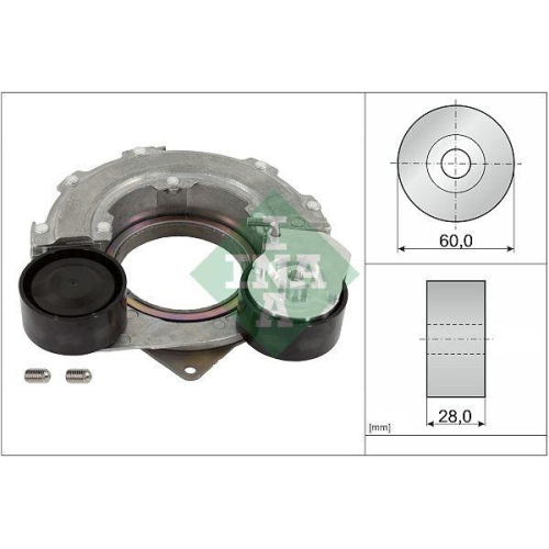 Riemenspanner Keilrippenriemen Schaeffler Ina 534 0882 10 für Hyundai Kia