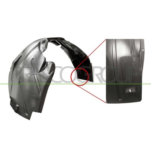 Liner Wheelhouse Prasco AA0903614 for Alfa Romeo