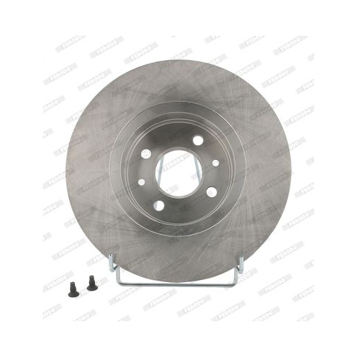 2 Bremsscheibe FERODO DDF1124 PREMIER f&uuml;r RENAULT, Vorderachse