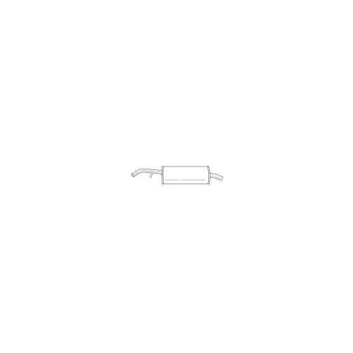 Endschalld&auml;mpfer Sigam 20665 f&uuml;r Citro&euml;n