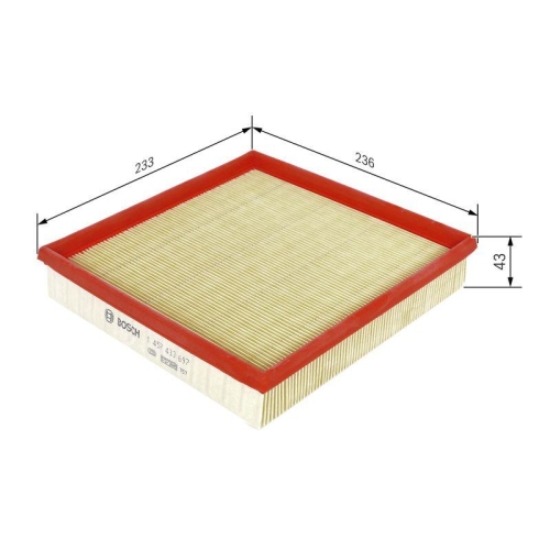 Luftfilter Bosch 1457433697 f&uuml;r Bmw