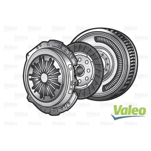 Kupplungssatz Valeo 836105 Dmf Modul f&uuml;r Ford Mazda