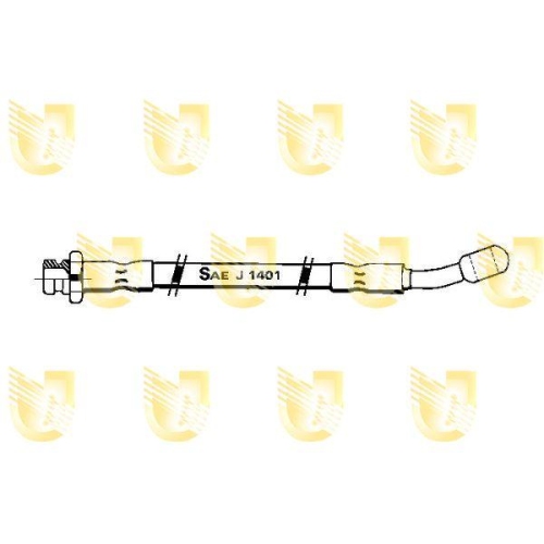 Bremsschlauch Unigom 377160 f&uuml;r Nissan Hinten