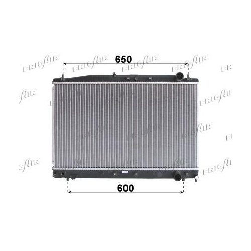 K&uuml;hler Motork&uuml;hlung Frigair 0115.3139 f&uuml;r Toyota