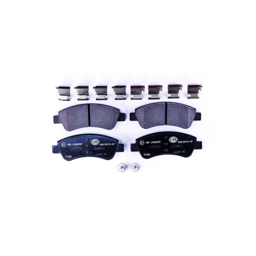 Bremsbelagsatz Scheibenbremse Hella 8DB 355 011-071 f&uuml;r Citro&euml;n Opel Peugeot DS
