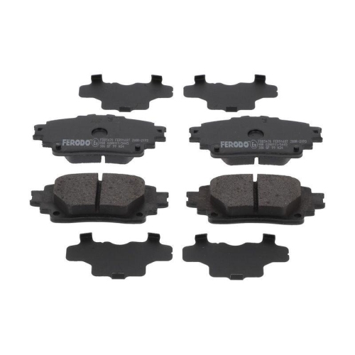 Bremsbelagsatz Scheibenbremse Ferodo FDB5470 Premier Eco Friction f&uuml;r Toyota