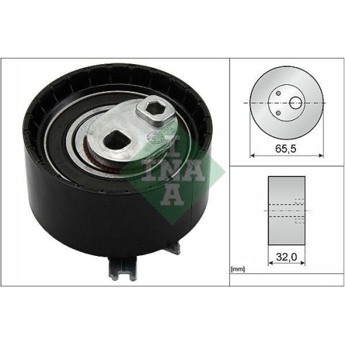 Spannrolle Zahnriemen Schaeffler Ina 531 0409 30 f&uuml;r Nissan Renault Dacia