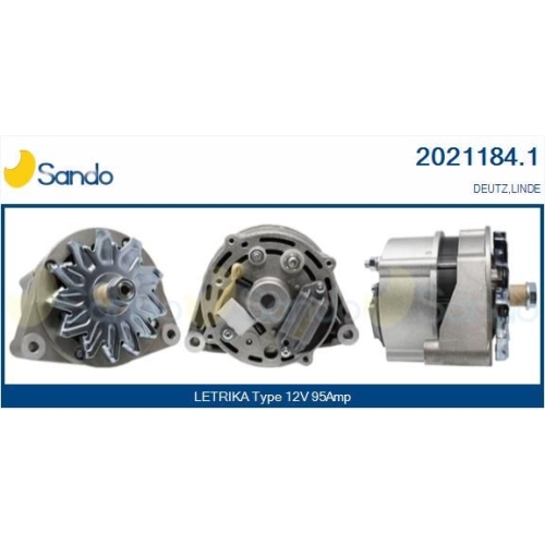 Generator Sando 2021184.1 f&uuml;r Bomag Deutz