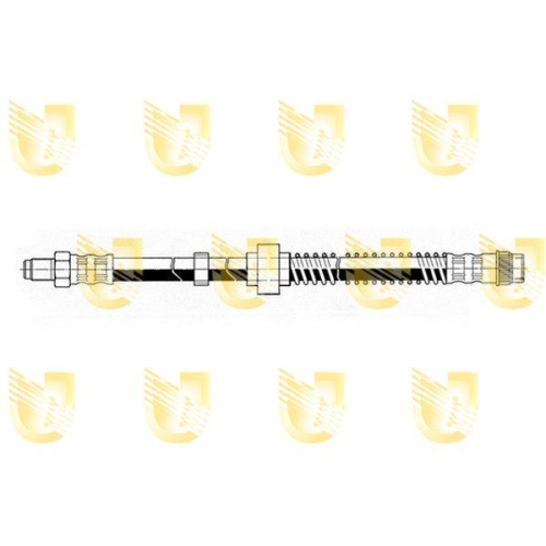 Bremsschlauch Unigom 377207 f&uuml;r Citro&euml;n Vorne