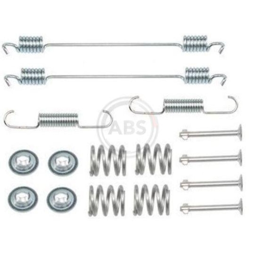 Zubeh&ouml;rsatz Bremsbacken A.b.s. 0889Q f&uuml;r Smart Hinterachse