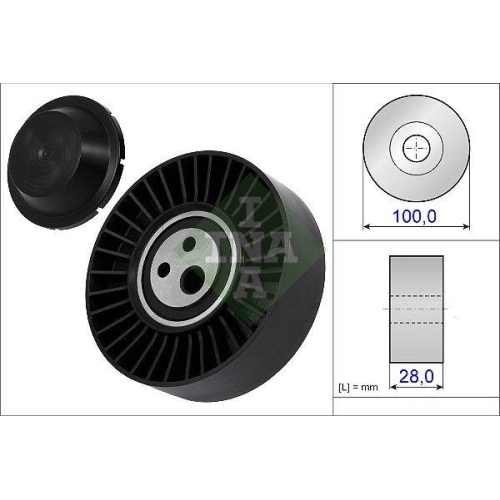 Spannrolle Keilrippenriemen Schaeffler Ina 531 0635 20 für Alfa Romeo Fiat