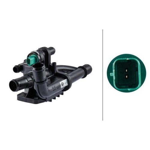 Thermostat Coolant Hella 8MT 354 777-071 for Citro&euml;n Ford Mazda Peugeot Suzuki