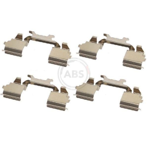 Zubehörsatz Scheibenbremsbelag A.b.s. 1768Q für Iveco Nissan Vorderachse