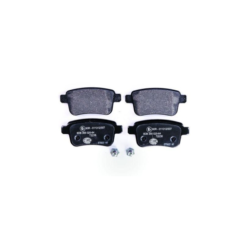 Bremsbelagsatz Scheibenbremse Hella 8DB 355 020-641 f&uuml;r Fiat Mercedes Benz Amc