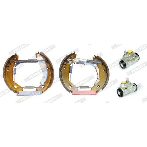 Bremsbackensatz Ferodo FMK103 Maxi Kit f&uuml;r Peugeot Hinterachse